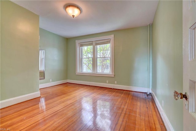 3719 Granby St Unit C-3, Norfolk, VA 23504 - empty room with baseboards and hardwood / wood-style flooring