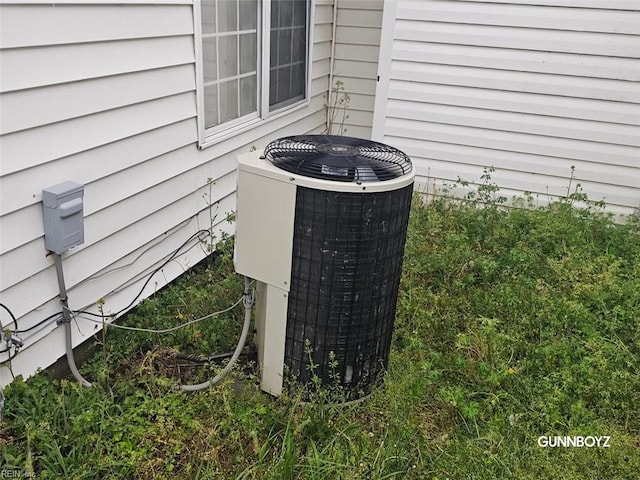 details featuring central air condition unit