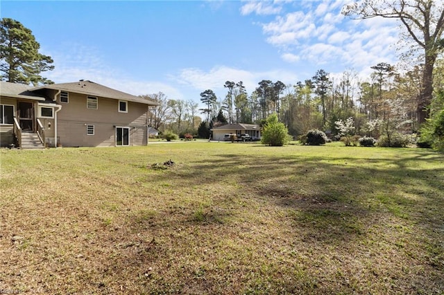 view of yard