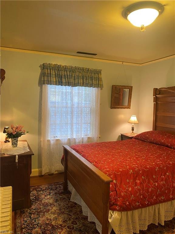 26060 Court St, Courtland, VA 23837 - bedroom featuring wood finished floors and visible vents