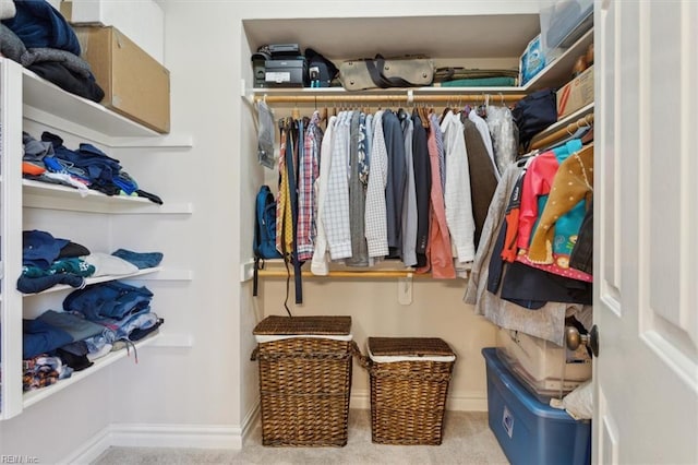 view of spacious closet