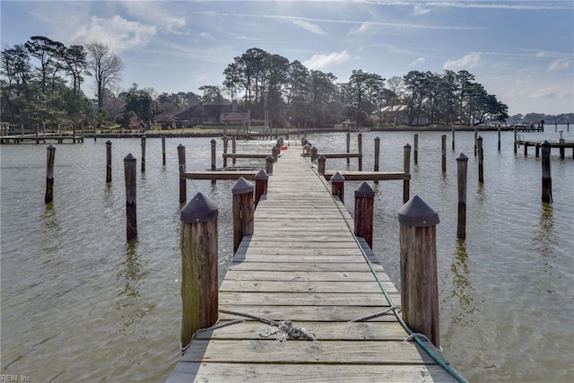 7320 Glenroie Ave Unit 2F, Norfolk, VA 23505 - view of dock with a water view