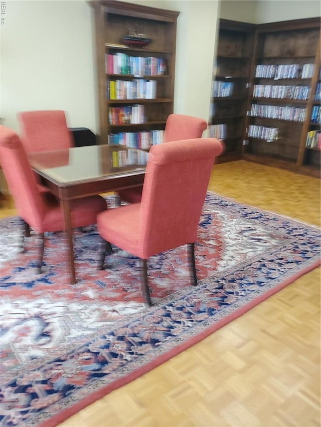 view of dining space