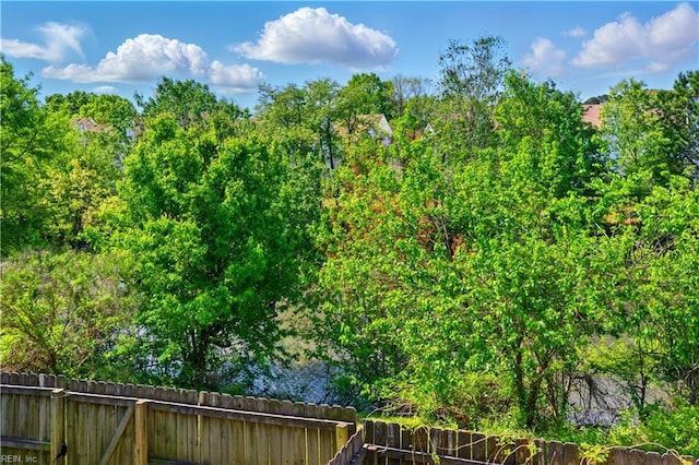 view of local wilderness