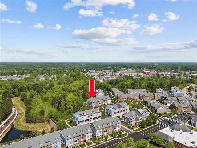 drone / aerial view
