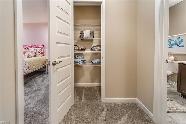 view of closet