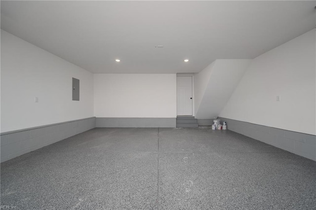 2227 Captiva Ln, Chesapeake, VA 23321 - empty room with recessed lighting and electric panel