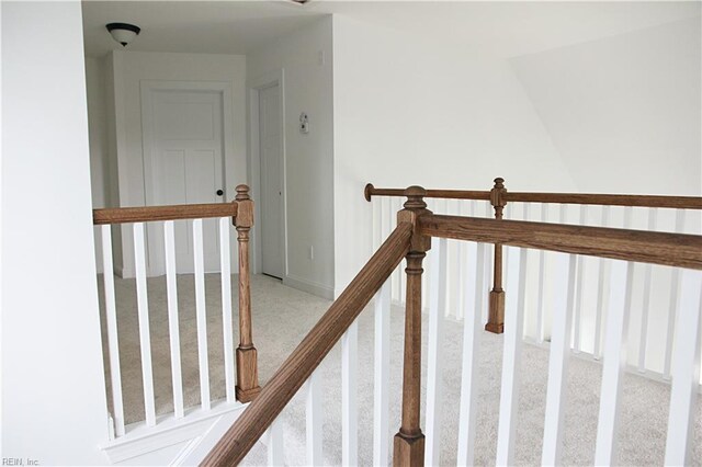 2229 Captiva Ln, Chesapeake, VA 23321 - staircase with carpet