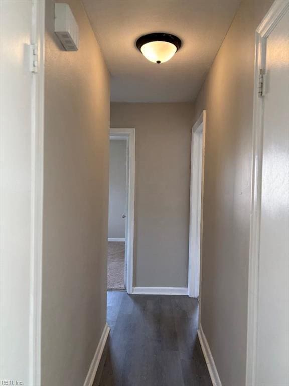 1839 Brookwood Rd, Norfolk, VA 23518 - hall with baseboards and dark wood finished floors