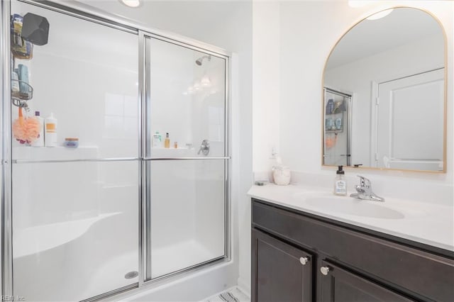 2888 Baldwin Dr, Chesapeake, VA 23321 - full bath with a stall shower and vanity