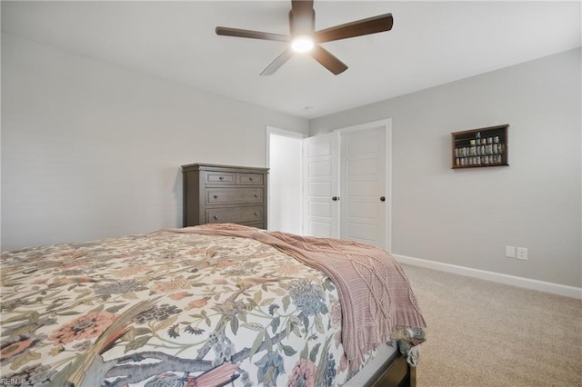 429 Maryland Ave, Norfolk, VA 23508 - bedroom with baseboards, a ceiling fan, and carpet