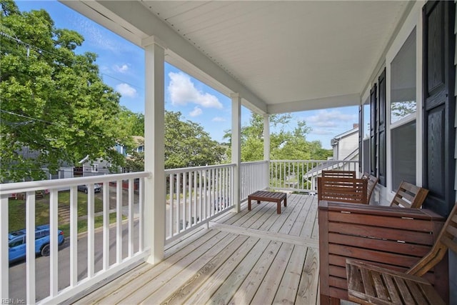 429 Maryland Ave, Norfolk, VA 23508 - view of wooden deck