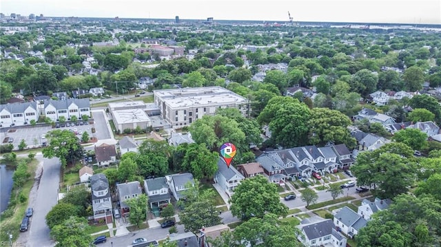429 Maryland Ave, Norfolk, VA 23508 - bird's eye view featuring a residential view