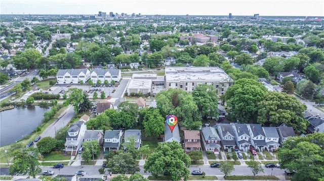 429 Maryland Ave, Norfolk, VA 23508 - bird's eye view featuring a residential view and a water view