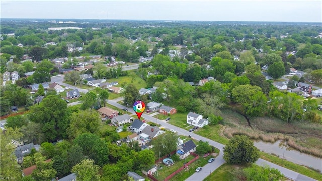 237 Pochin Pl, Hampton, VA 23661 - birds eye view of property featuring a residential view