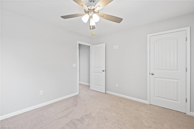 6471 Swan Arch, Norfolk, VA 23513 - unfurnished bedroom with carpet, a ceiling fan, and baseboards