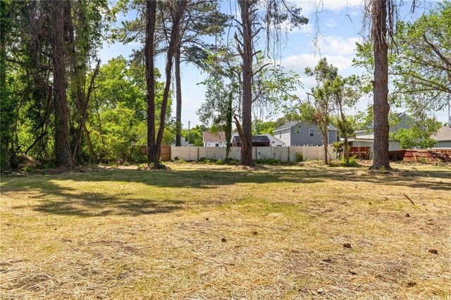6471 Swan Arch, Norfolk, VA 23513 - view of yard with fence