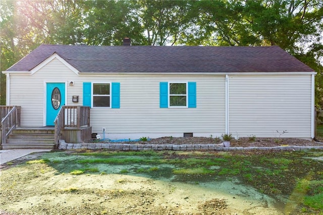 20 Mac Alva Dr, Hampton, VA 23669 - view of front of house featuring roof with shingles