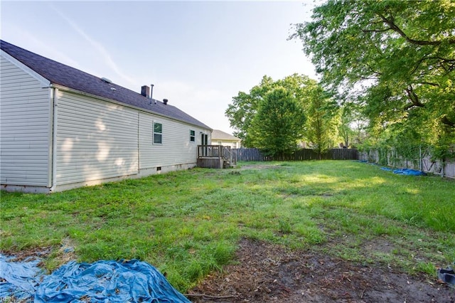 20 Mac Alva Dr, Hampton, VA 23669 - view of yard with fence