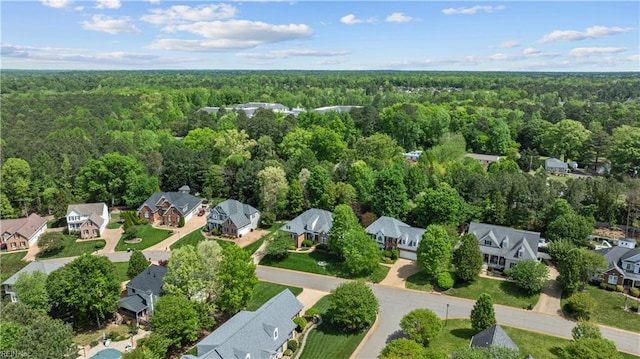 4011 E Providence Rd, Williamsburg, VA 23188 - drone / aerial view featuring a forest view and a residential view