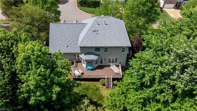 4011 E Providence Rd, Williamsburg, VA 23188 - birds eye view of property