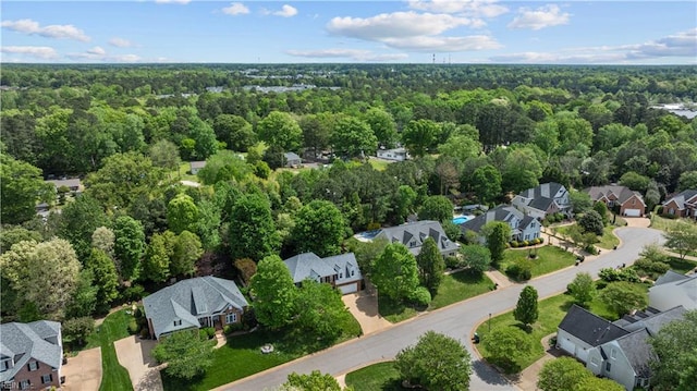 4011 E Providence Rd, Williamsburg, VA 23188 - drone / aerial view featuring a forest view and a residential view