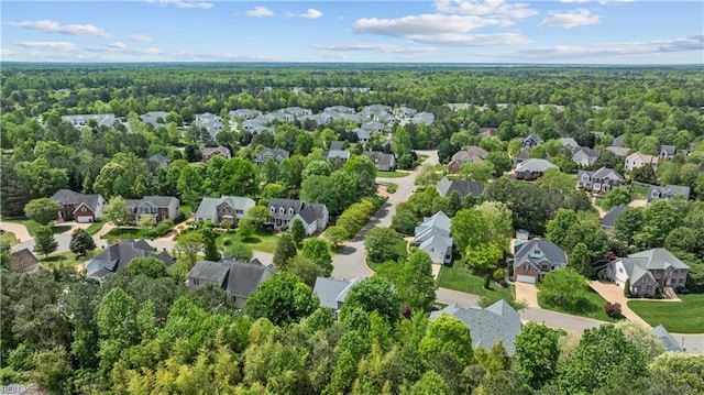 4011 E Providence Rd, Williamsburg, VA 23188 - bird's eye view featuring a view of trees and a residential view