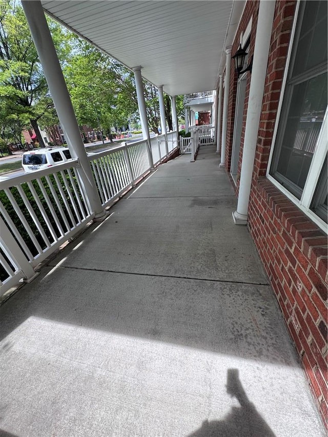 35 Miles Cary Mews, Hampton, VA 23669 - view of patio with a porch