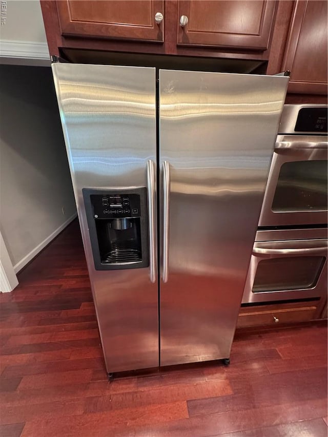 35 Miles Cary Mews, Hampton, VA 23669 - interior space with dark wood finished floors and appliances with stainless steel finishes