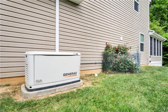 exterior details featuring a power unit