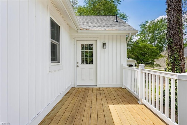 view of deck