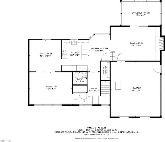 106 Le Roy Dr, Yorktown, VA 23692 - floor plan