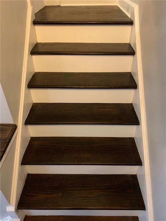 view of staircase
