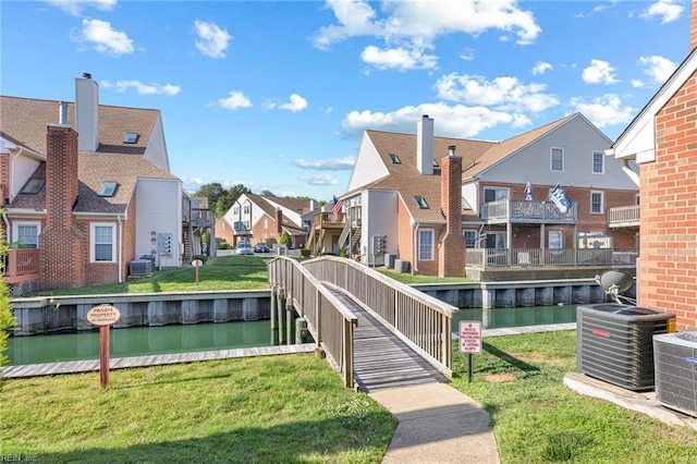 5081 Gatehouse Way, Virginia Beach, VA 23455 - view of home's community with a yard and a residential view