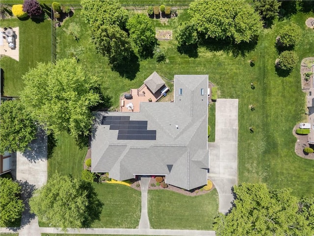 aerial view
