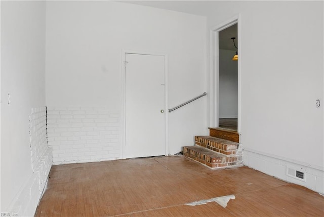 1619 Linden Ave, Chesapeake, VA 23325 - interior space featuring visible vents and wood finished floors