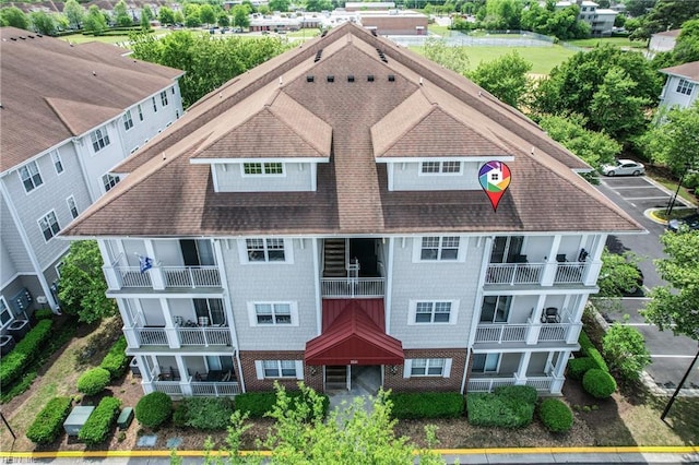 aerial view