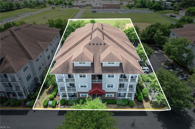 bird's eye view