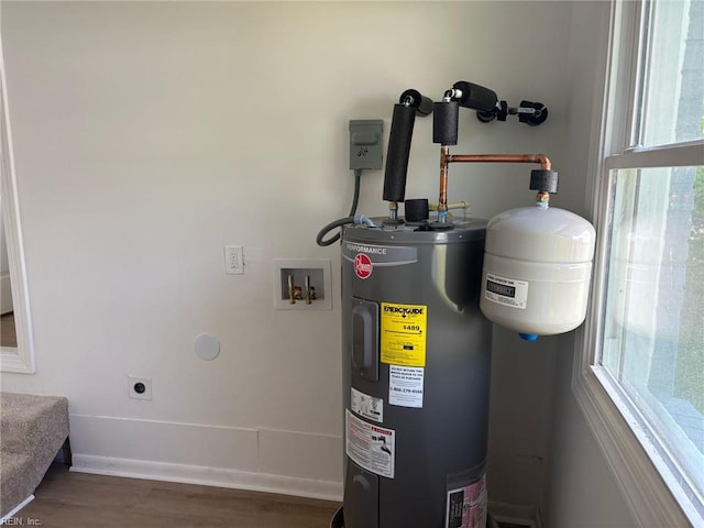 38 W Sherwood Ave, Hampton, VA 23663 - utility room featuring water heater