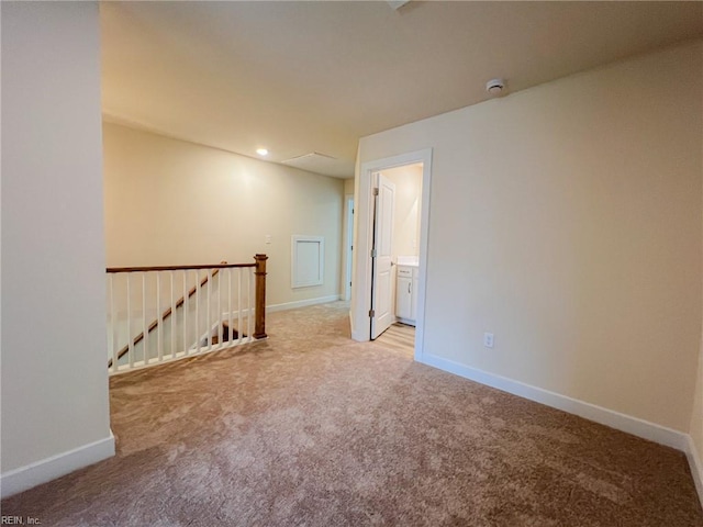 152 Mcpherson Rd, South Mills, NC 27976 - spare room featuring carpet and baseboards