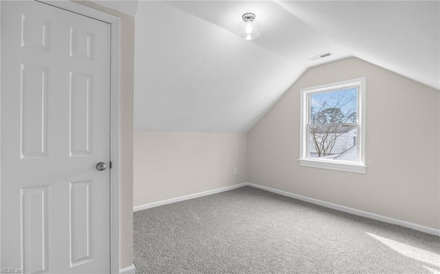 9254 Marlow Ave, Norfolk, VA 23503 - bonus room featuring baseboards, carpet, and visible vents