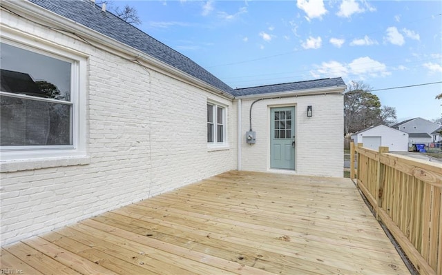 9254 Marlow Ave, Norfolk, VA 23503 - view of wooden terrace