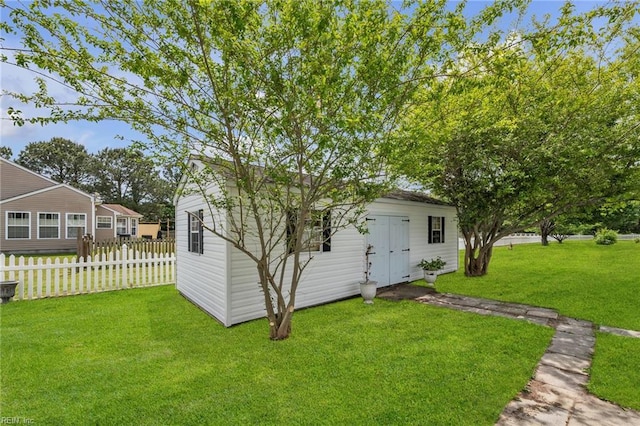 157 Pier Lndg, South Mills, NC 27976 - view of outbuilding featuring fence and an outbuilding