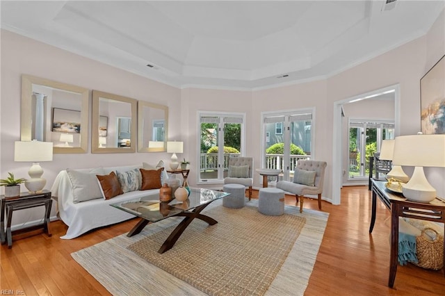 interior space with french doors