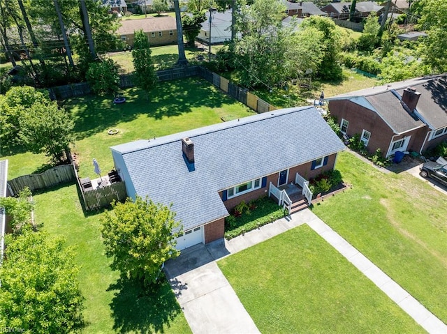 aerial view