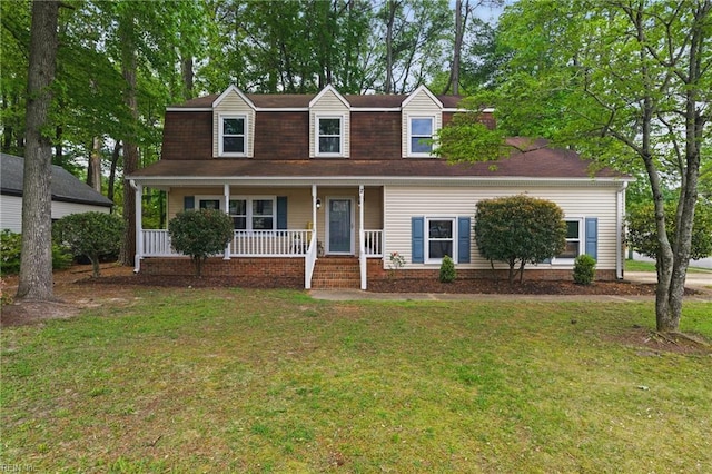 2 Sarfan Dr, Hampton, VA 23664 - view of front facade with covered porch and a front yard