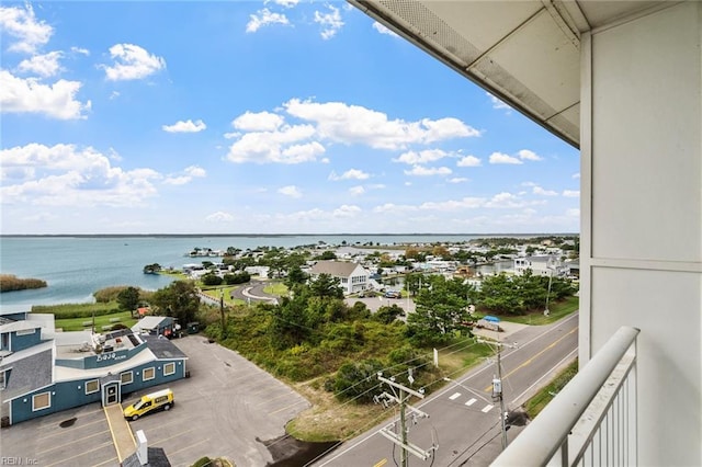 property view of water