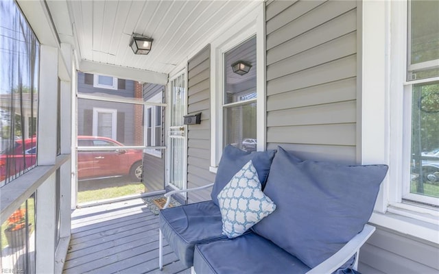 921 Quash St, Hampton, VA 23669 - deck featuring covered porch