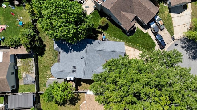drone / aerial view