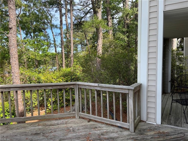view of deck